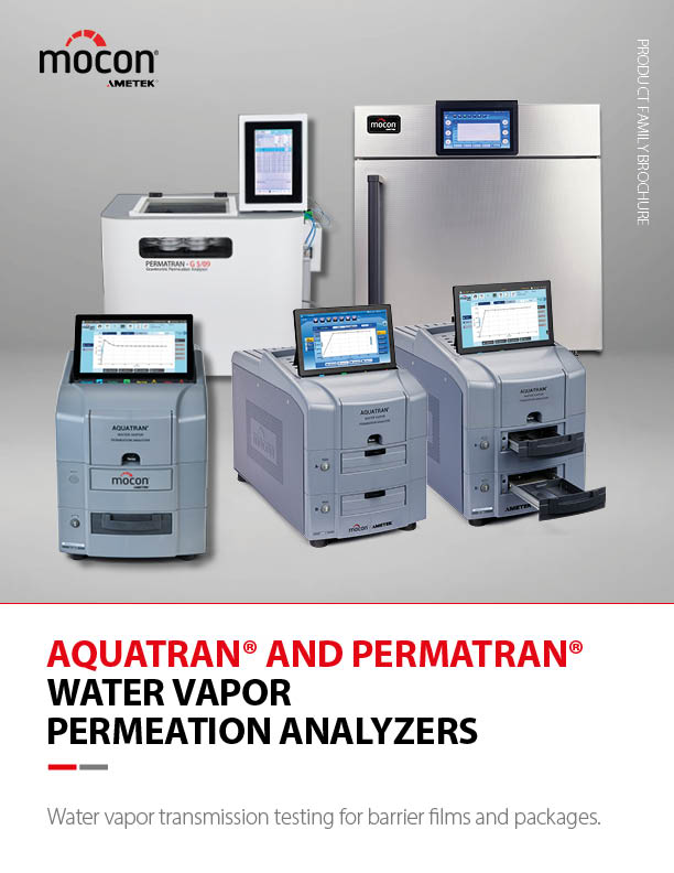 MOCON WVTR Permeation Analyzer Family Brochure